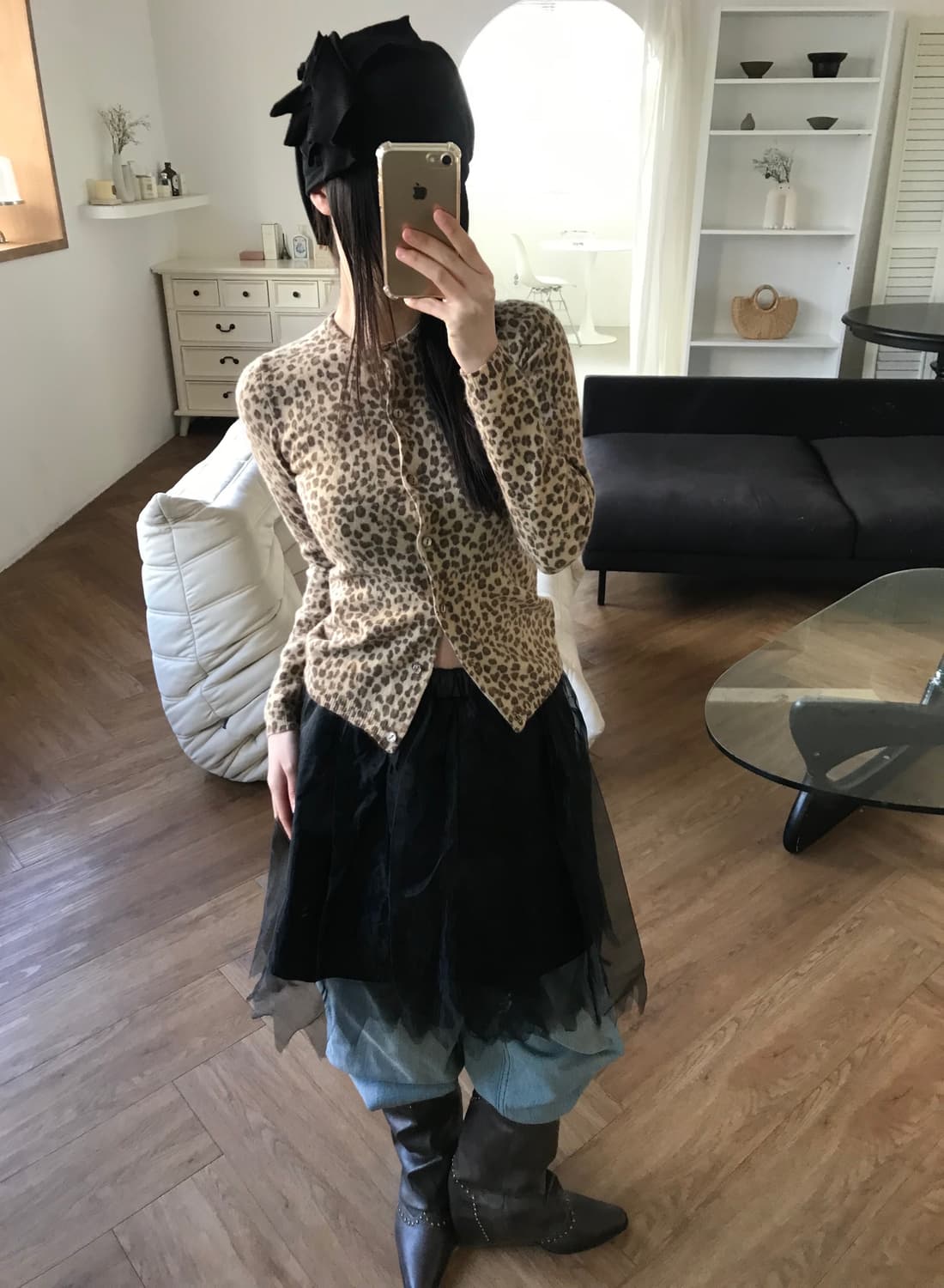 vintage sheer skirt 상품이미지9