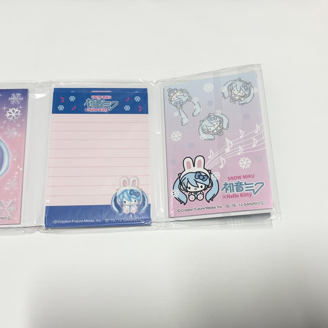 산리오 고전 메모지 키티 하츠네미쿠 상품이미지4