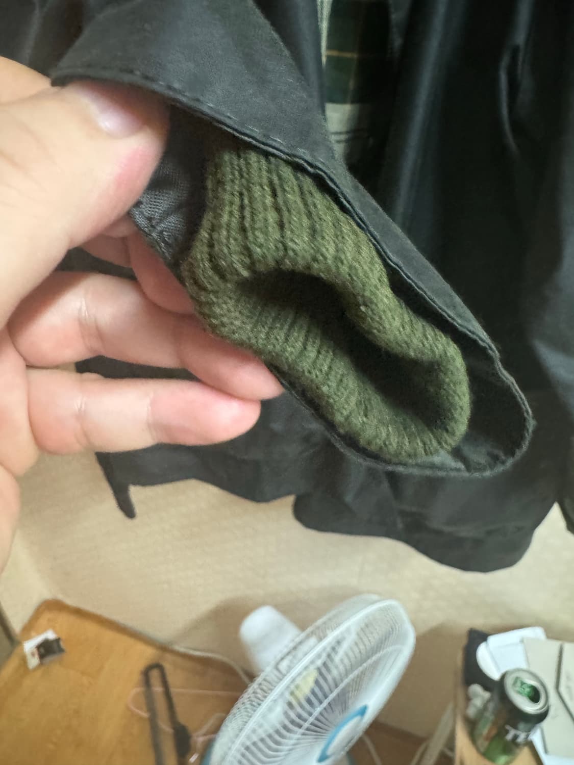 바버 비데일 왁스 자켓 세이지 uk42 상품이미지7