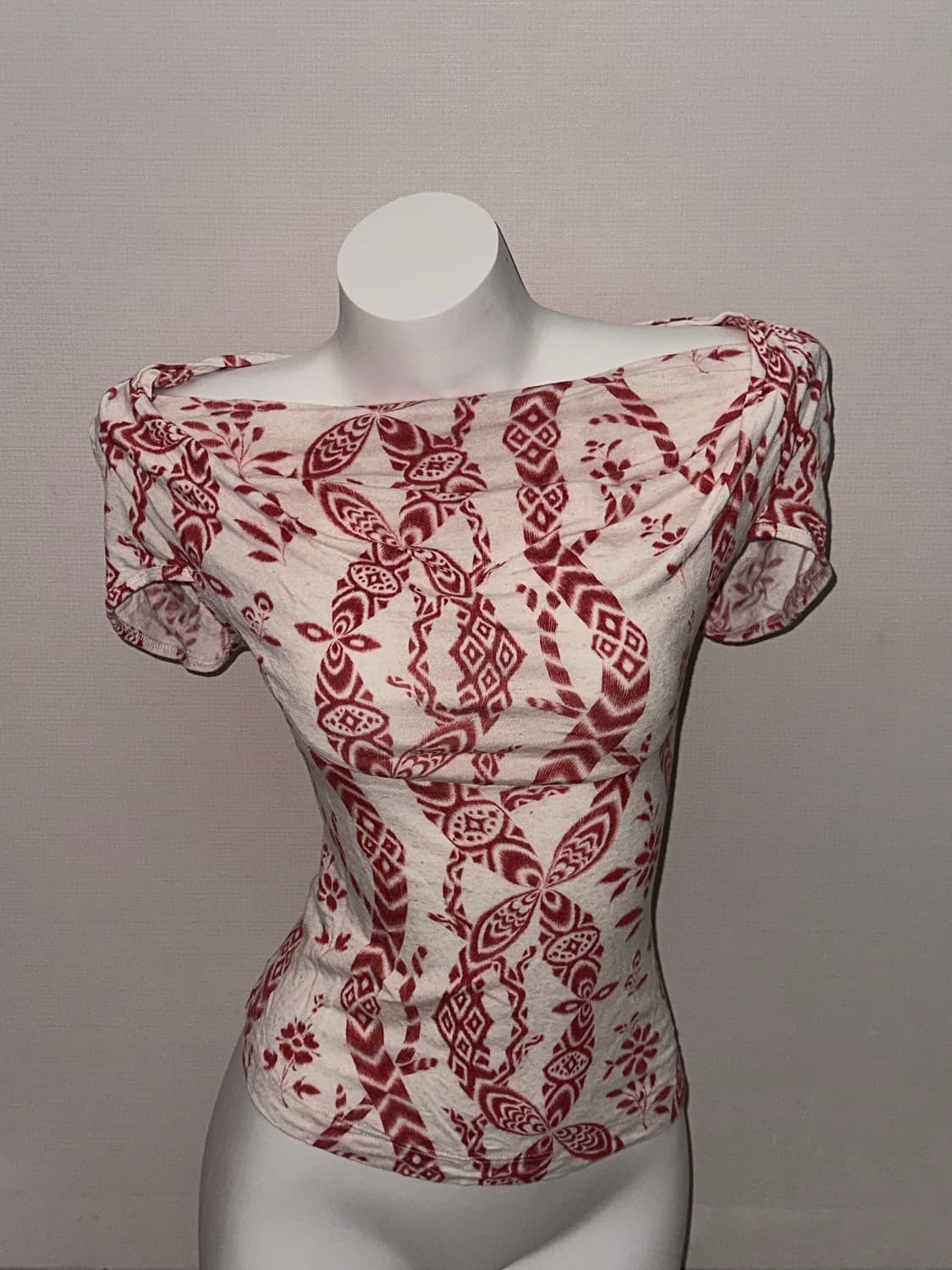 비비안웨스트우드 페이즐리 드레이프 탑 상품이미지6