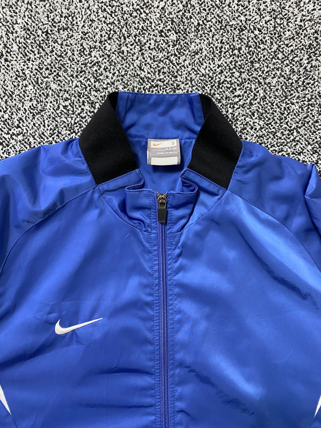빈티지9. 나이키 스우시 블루 네이비 바람막이 바막 윈드브레이커 상품이미지4