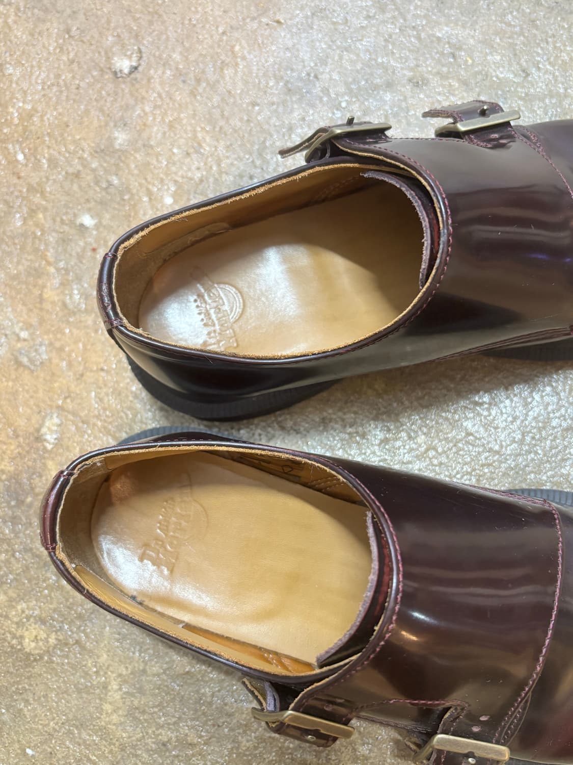 닥터마틴 판도라 더블 몽크 스트랩 슈즈 체리 레드 상품이미지4