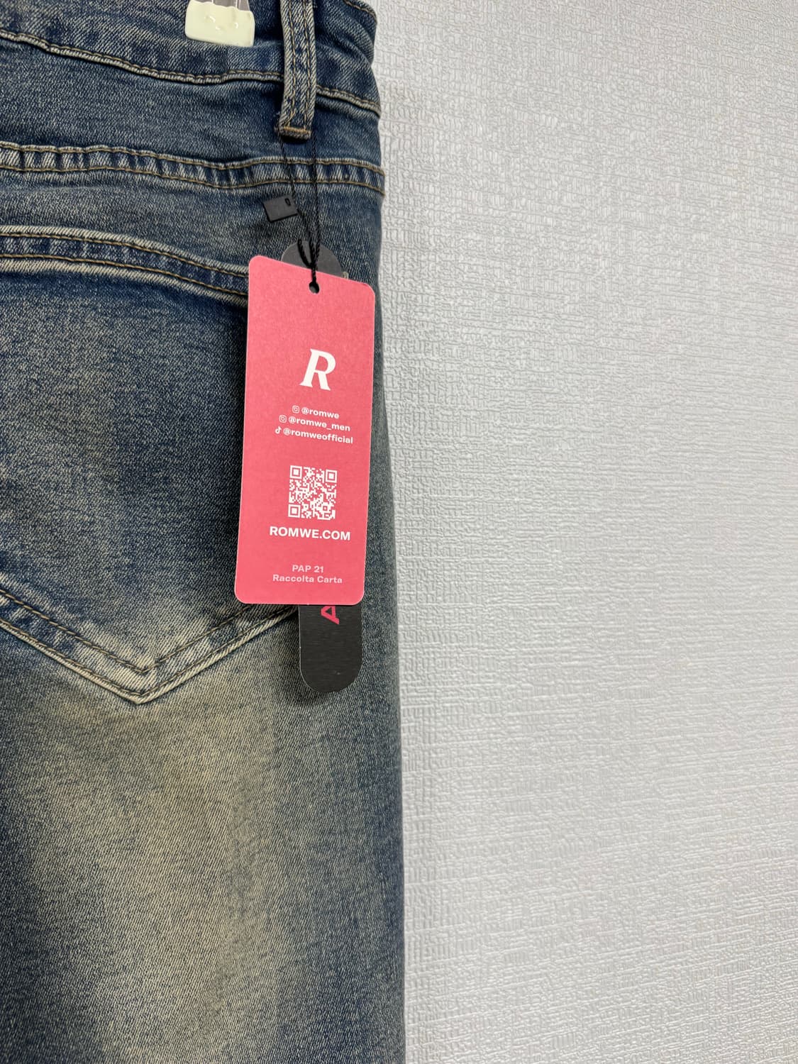 ROMWE 롬위 데님팬츠 상품이미지5