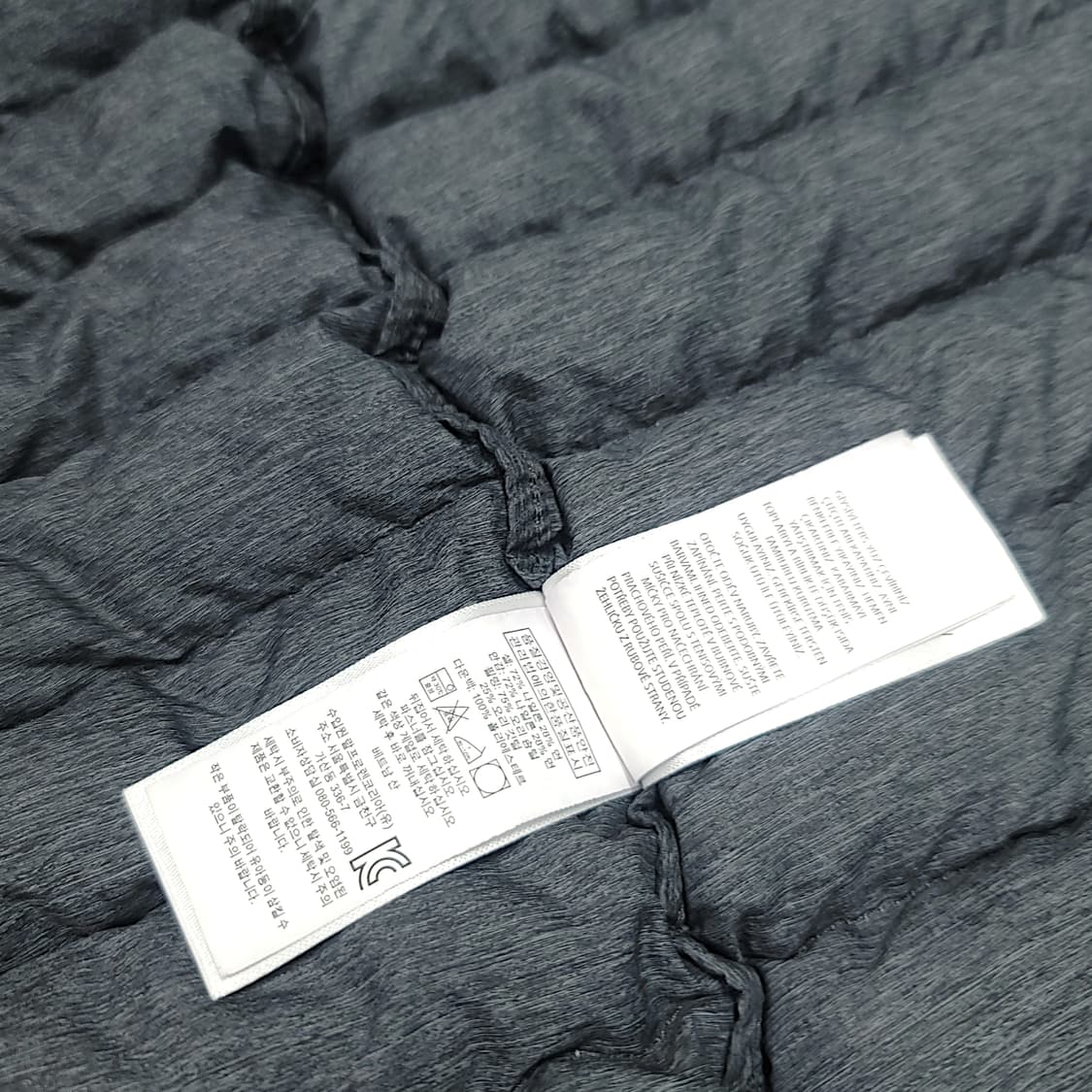 [M] 폴로 다크 그레이 경량 덕 다운 패팅 베스트 상품이미지9