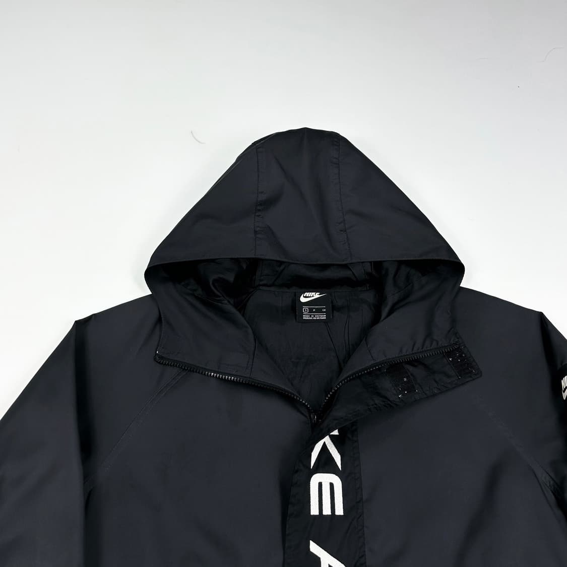 나이키 에어 반집업 후디 우븐 아노락 블랙 S 상품이미지2