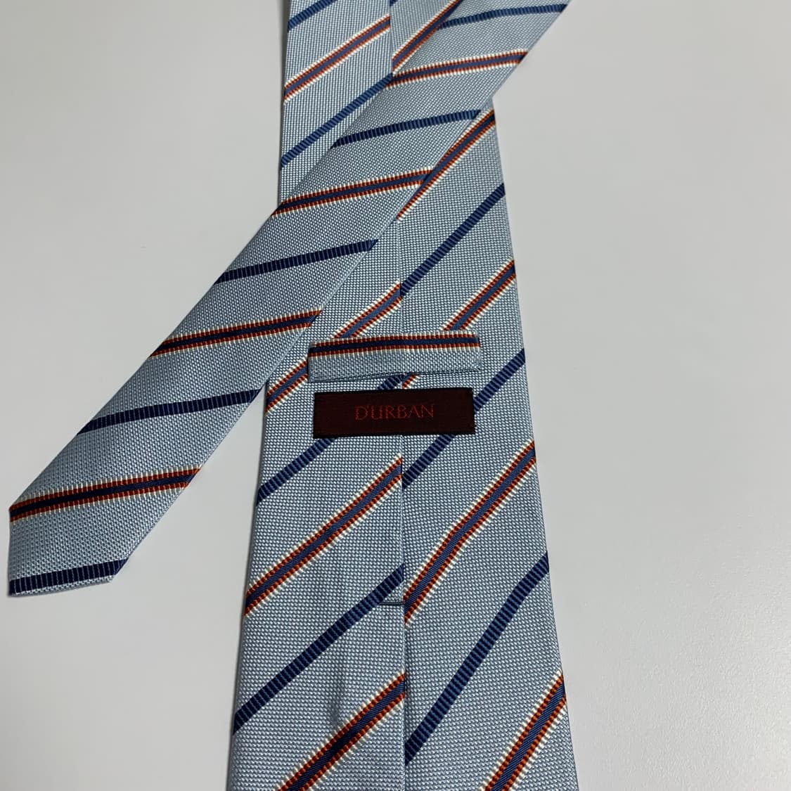 더반 이태리 100실크 스트라이프 명품넥타이 A+등급 9.5cm 상품이미지5