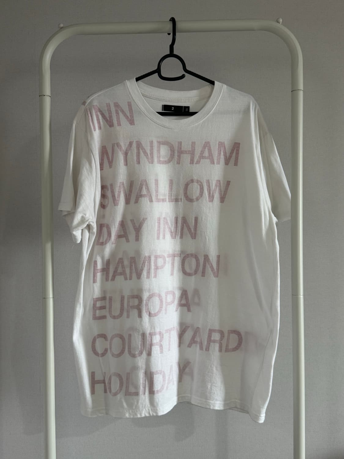 [사파리스팟] 하이웨이 인 반팔 화이트 레드 상품이미지1