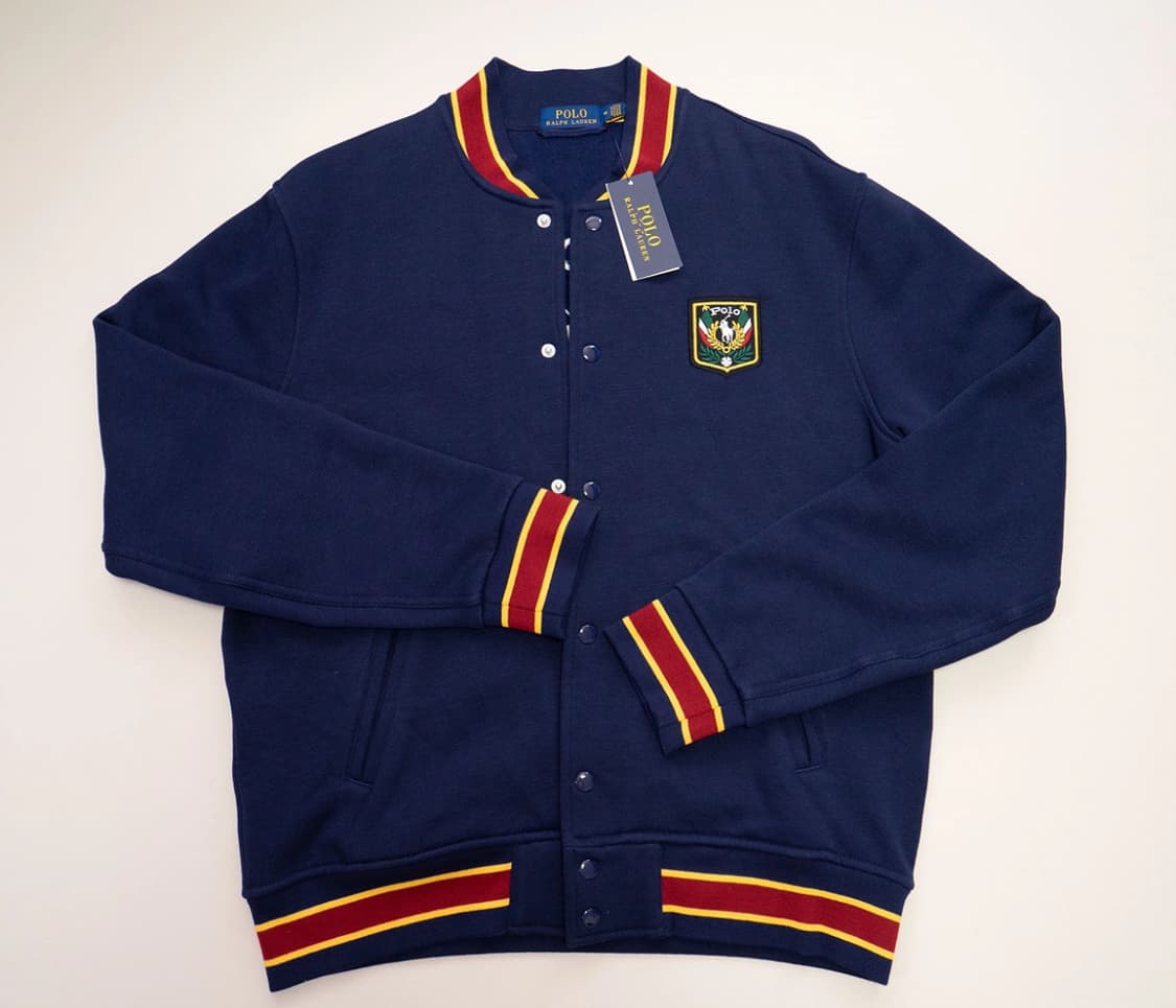 [M] 폴로 로렐 크레스트 바시티 자켓 상품이미지1