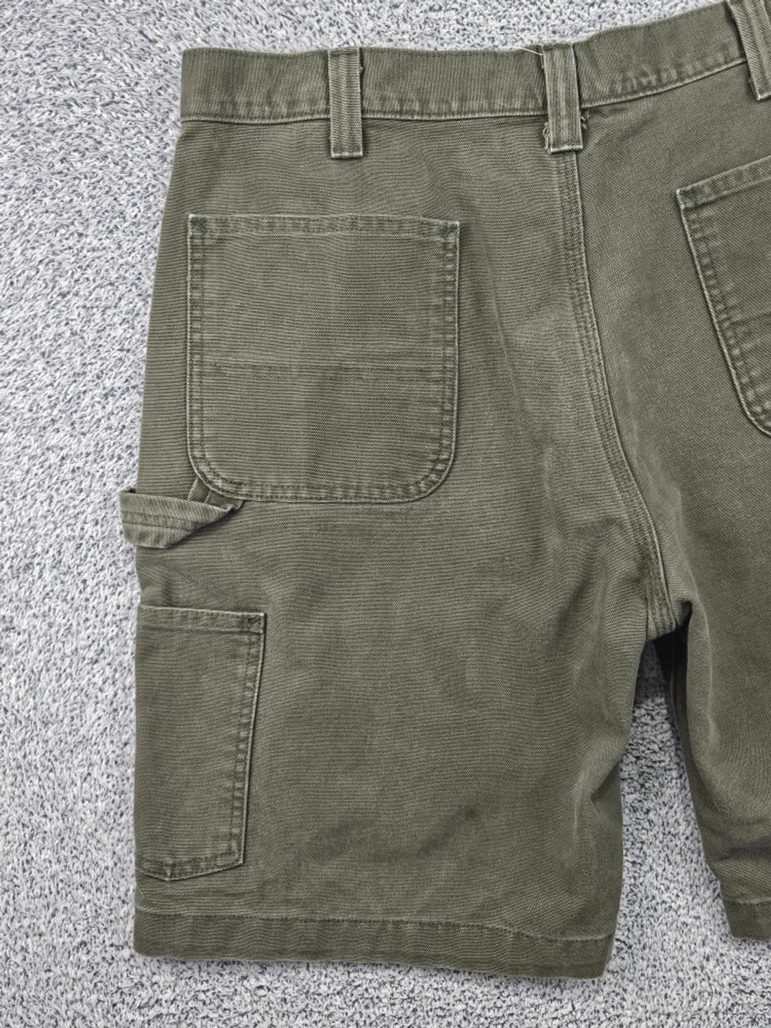 칼하트 덕캔버스 더블니 워크 쇼츠 반바지 커스텀 (36") / 11887 상품이미지9