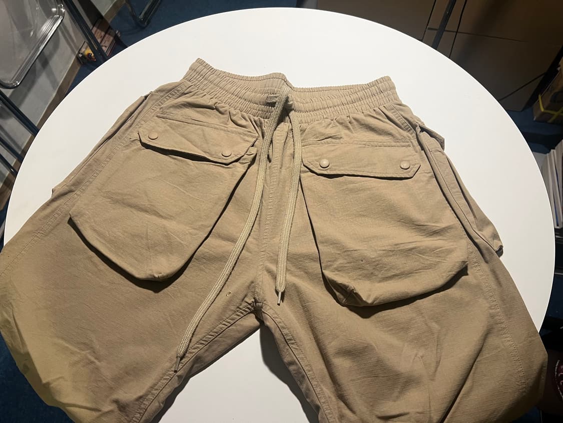 엑스트라오디너리 코튼 팬츠 베이지 상품이미지1