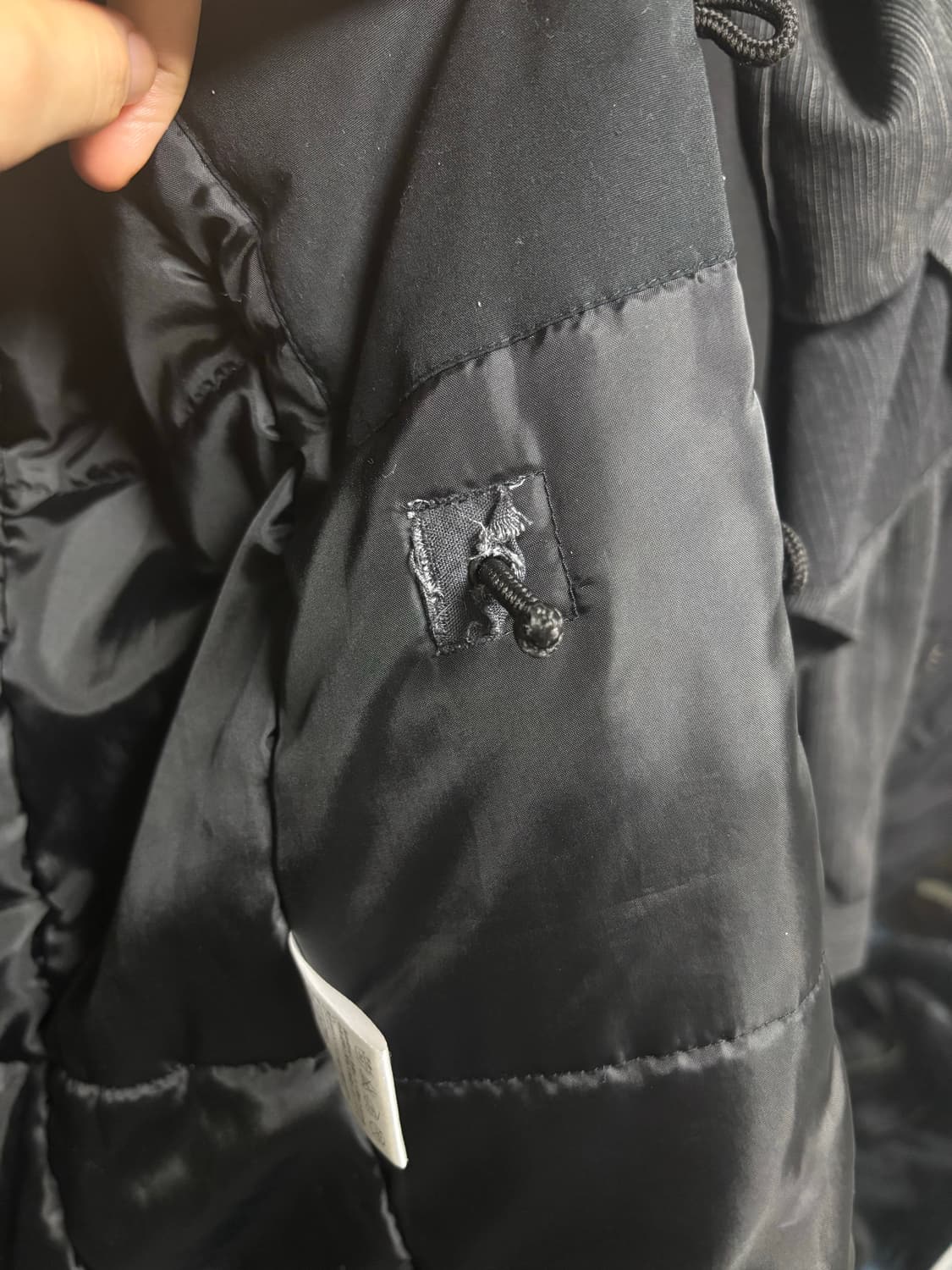 Vanquish 블랙 n3b자켓 상품이미지3