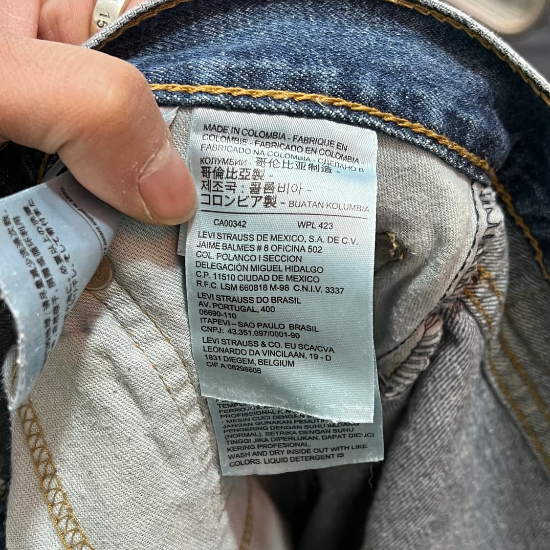  리바이스 527 데님팬츠 y15246 상품이미지7