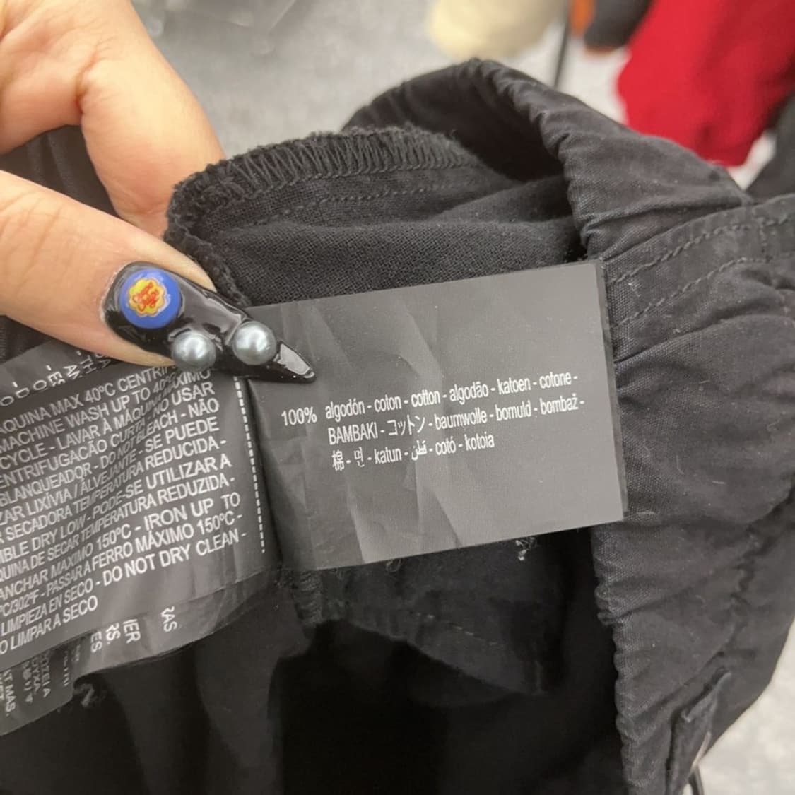 자라 캐주얼 스트릿힙합 스트링 카고팬츠 M C08712 상품이미지6