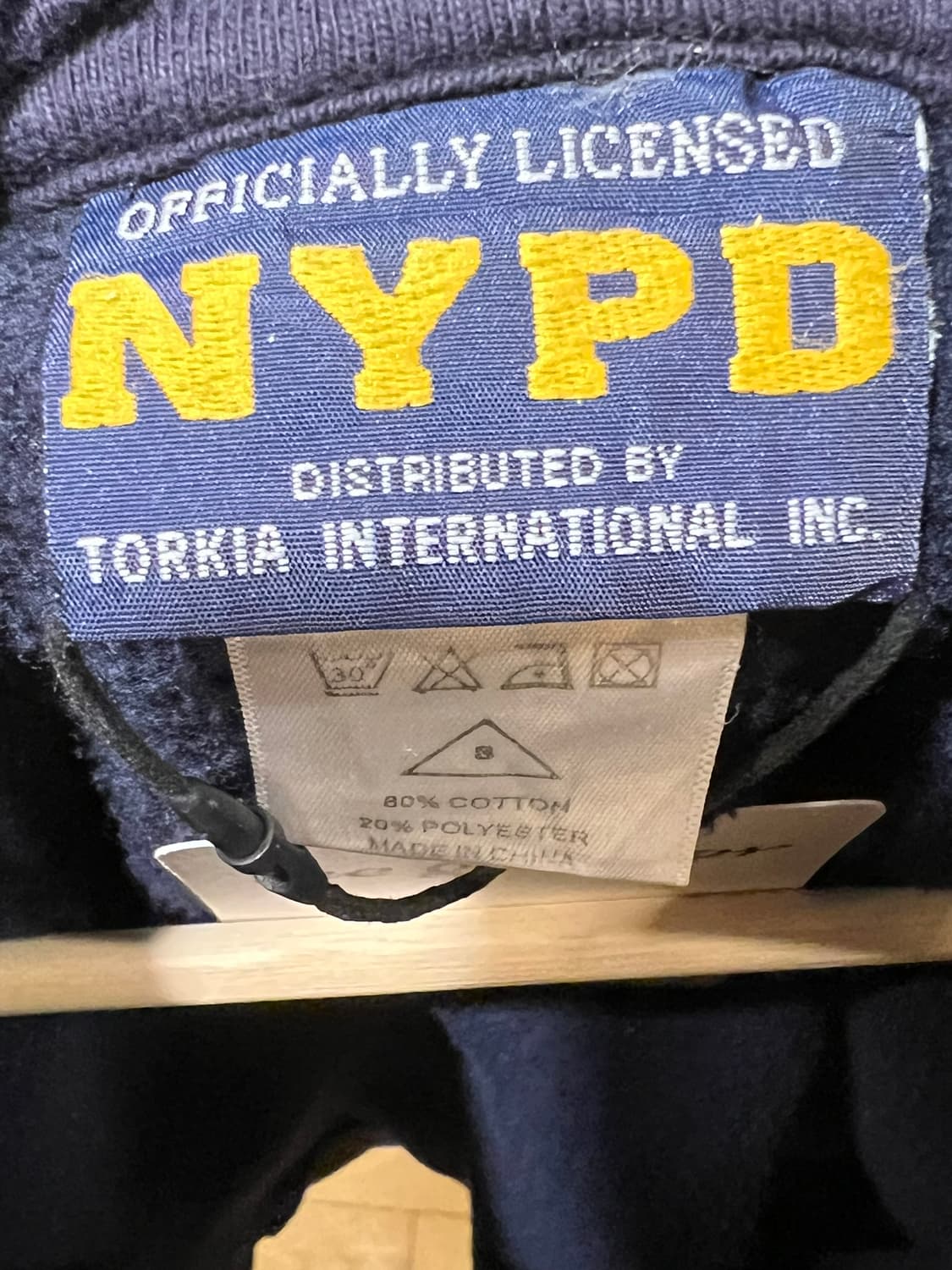 [M] NYPD 공식 굿즈 뉴욕경찰 후드 티셔츠 상품이미지6