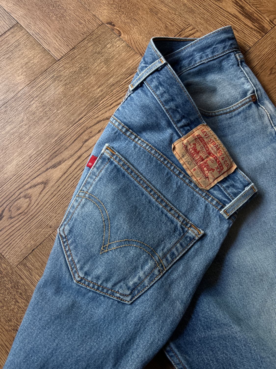 [36]00's 리바이스 USA 501XX 블랭크탭 맥시코제 데님 팬츠 상품이미지7