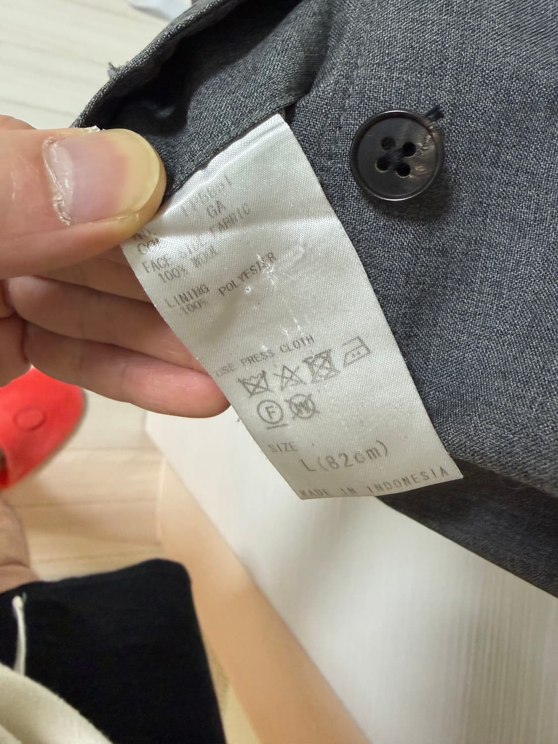 유니버셜랭귀지 미드그레이 투턱 구르카팬츠 상품이미지5