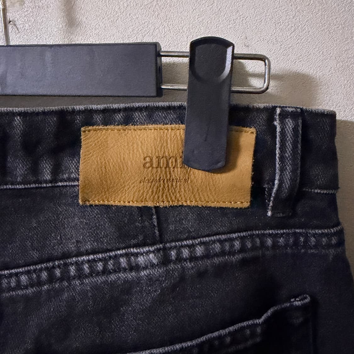 AMI 아미 스트레이트 크롭 블랙진 29(새제품) 상품이미지5