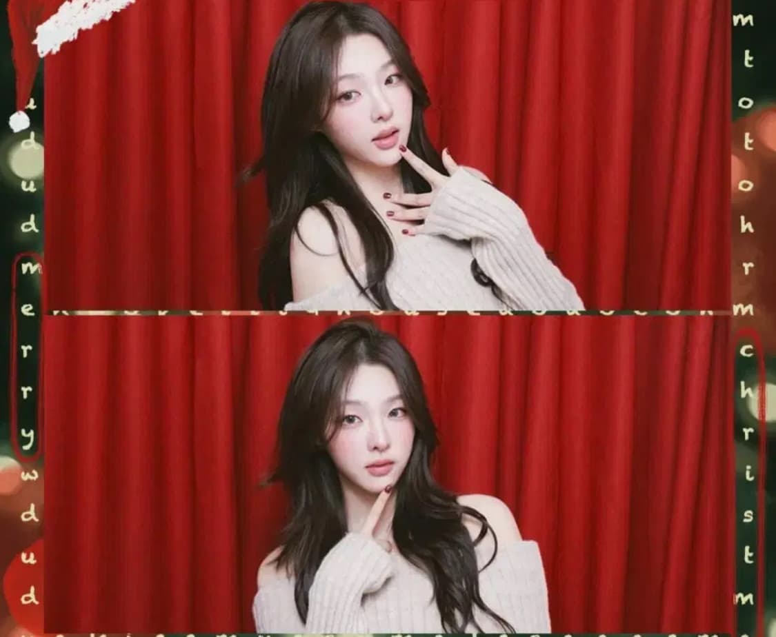 아워캐비넷 오프숄더 니트 베이지 상품이미지2