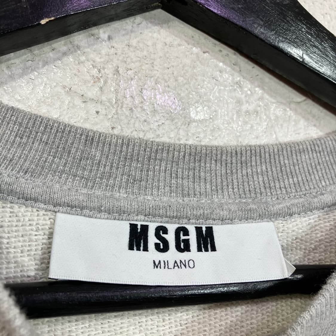 msgm 로고 맨투맨 상품이미지6