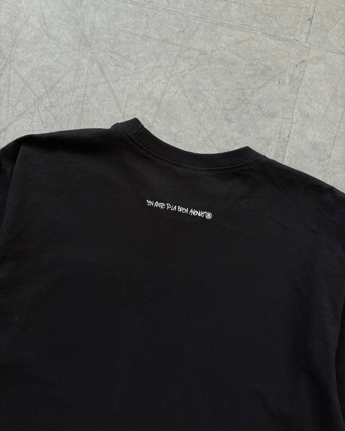 Stussy 스투시 SS링크 하이웨이 블랙 티셔츠 상품이미지7