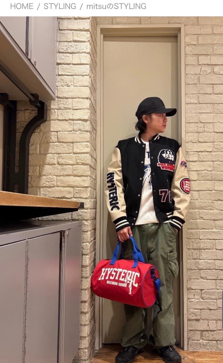 히스테릭 글래머 가방 토드백 크로스백 상품이미지8