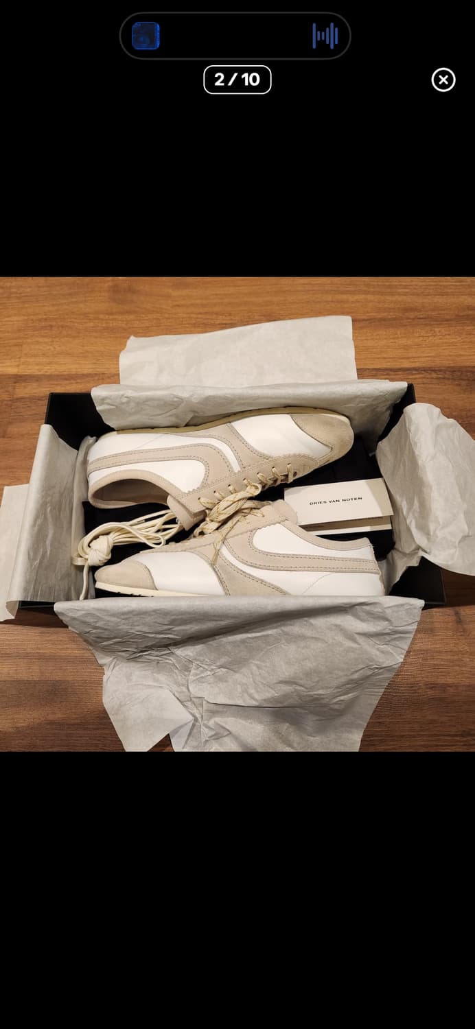 드리스 반노튼 스니커즈 스웨이드 상품이미지2