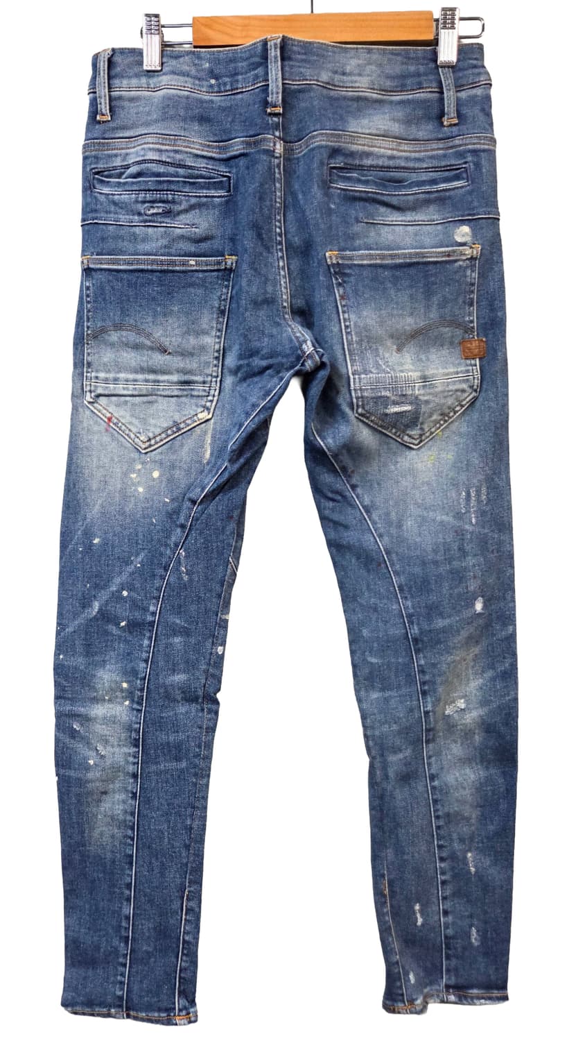 G-Star Raw 데님 청바지 페인팅 데미지(W27/L30)남여공용 상품이미지2