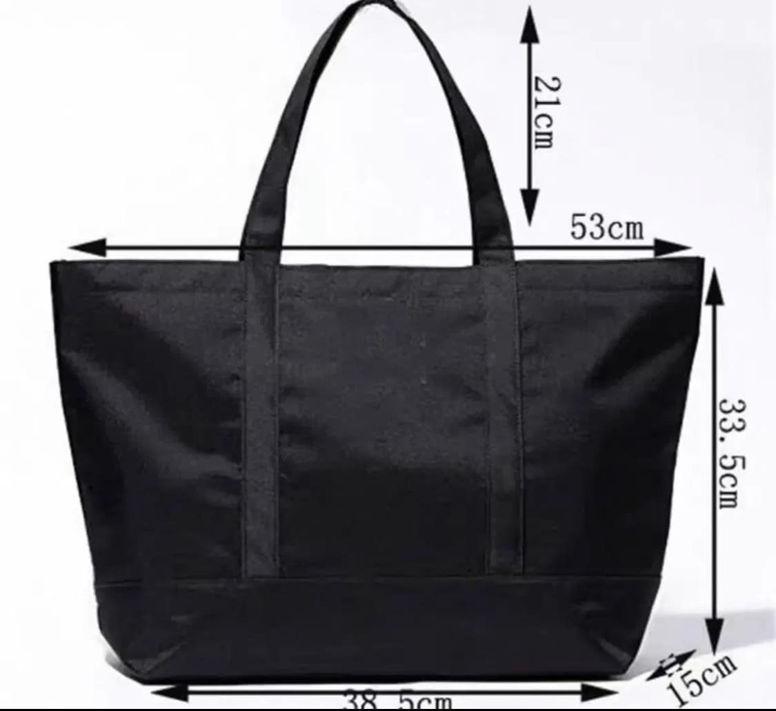 stussy 스투시 블랙 토트백 (잡지부록) 상품이미지3