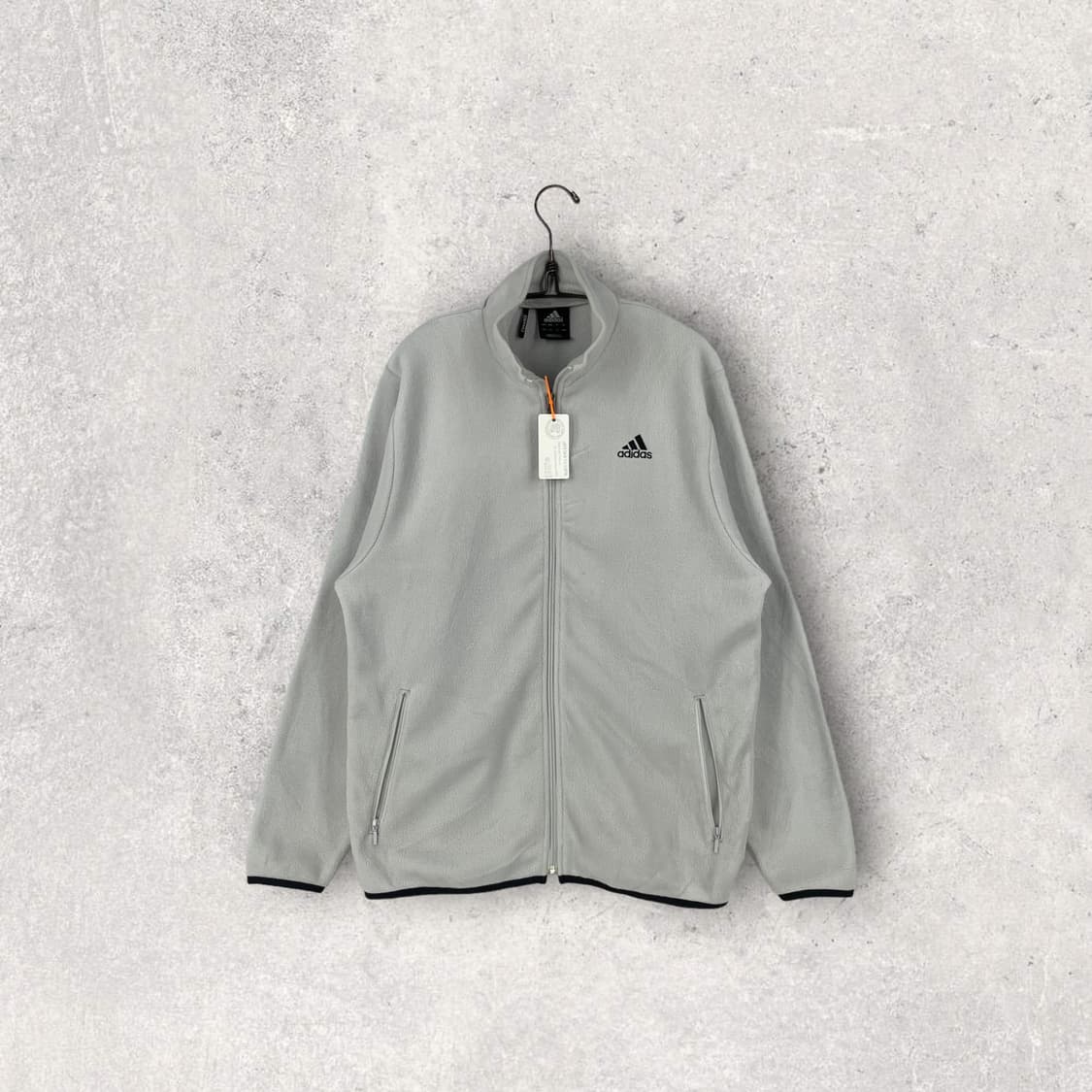 아디다스 로고 플리스 자켓 후루츠패밀리