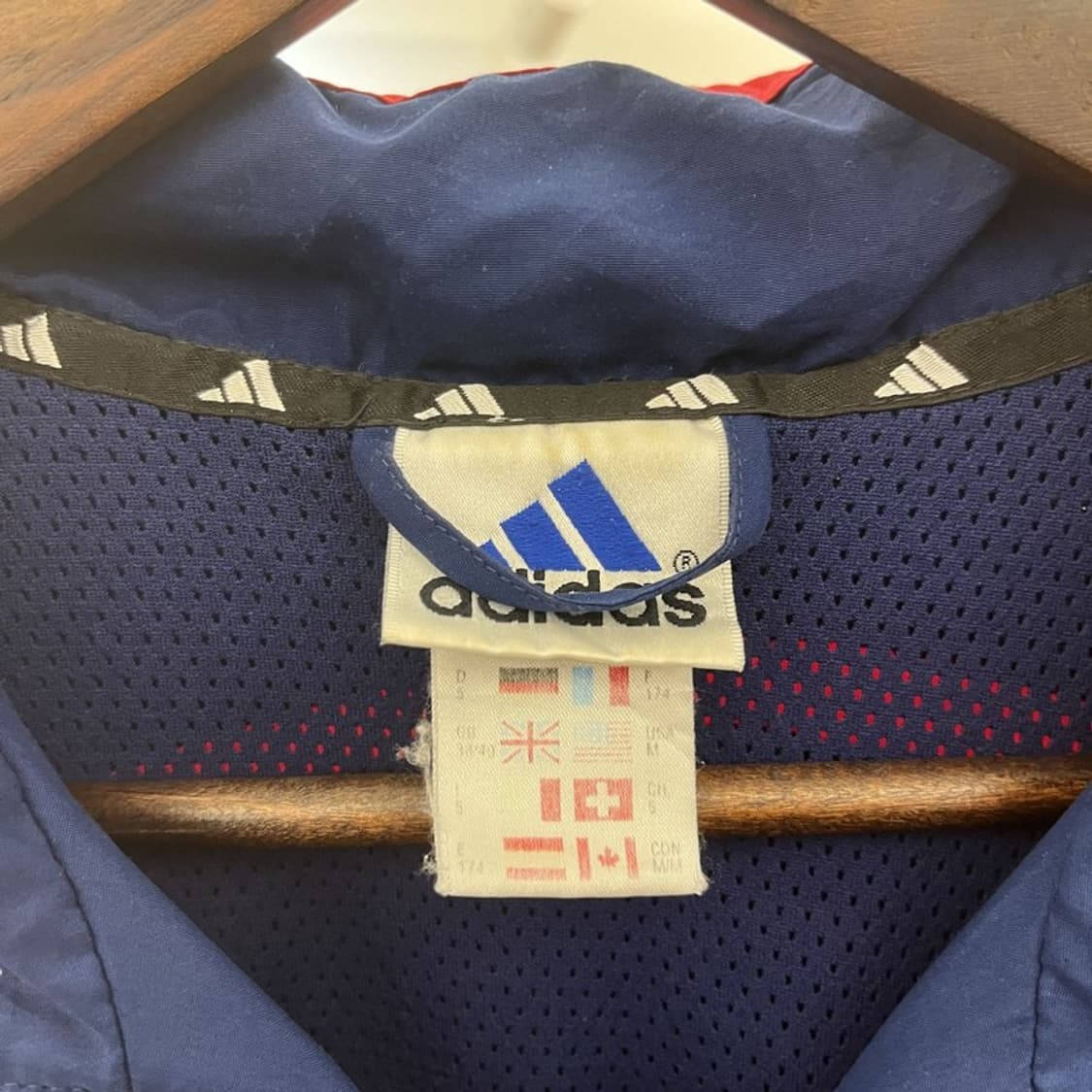 아디다스 올드스쿨 레트로 90's 바람막이 자켓 S C09945 상품이미지5