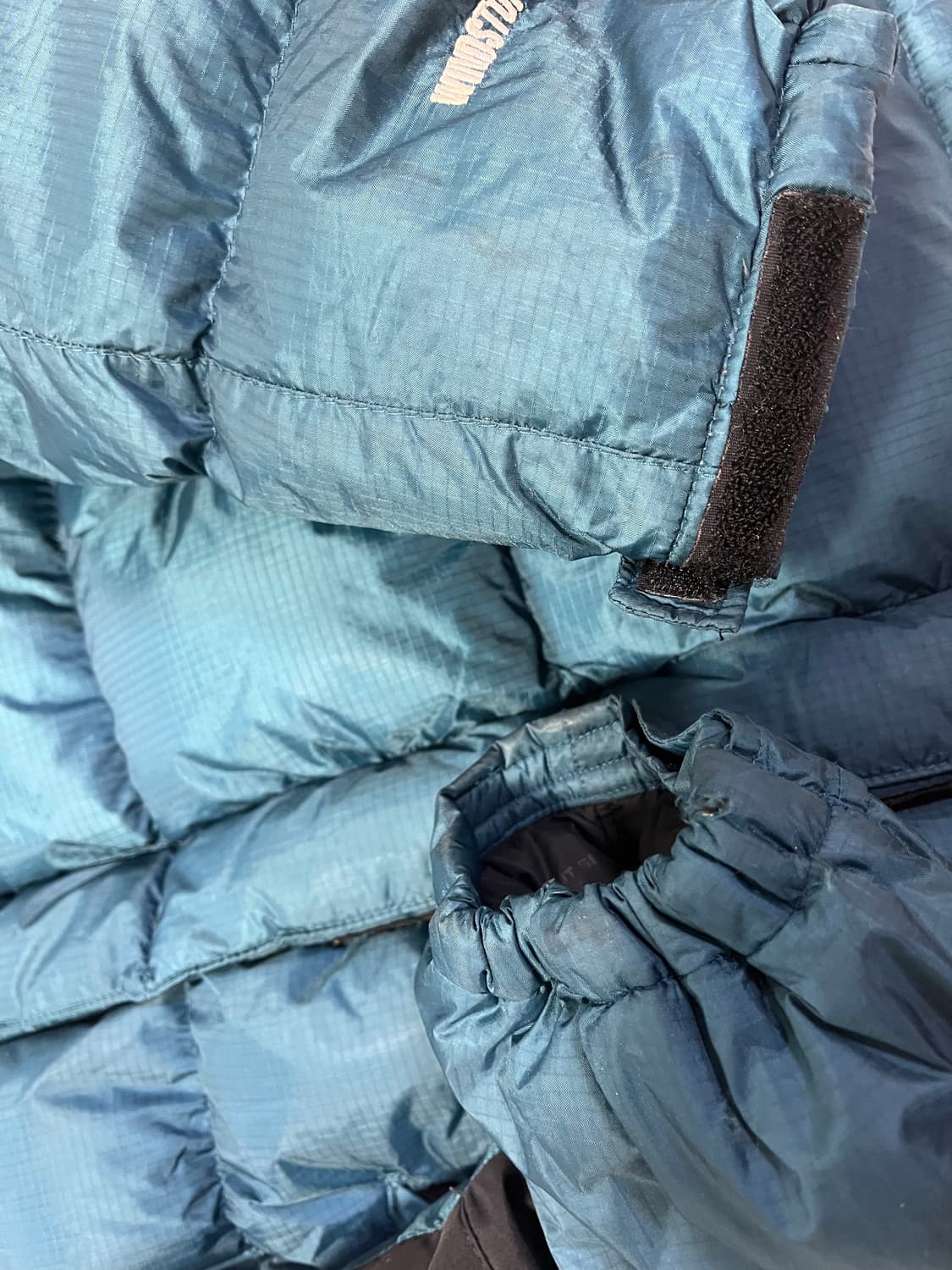 노스페이스700 구스다운 퍼텍스패딩 90 상품이미지3