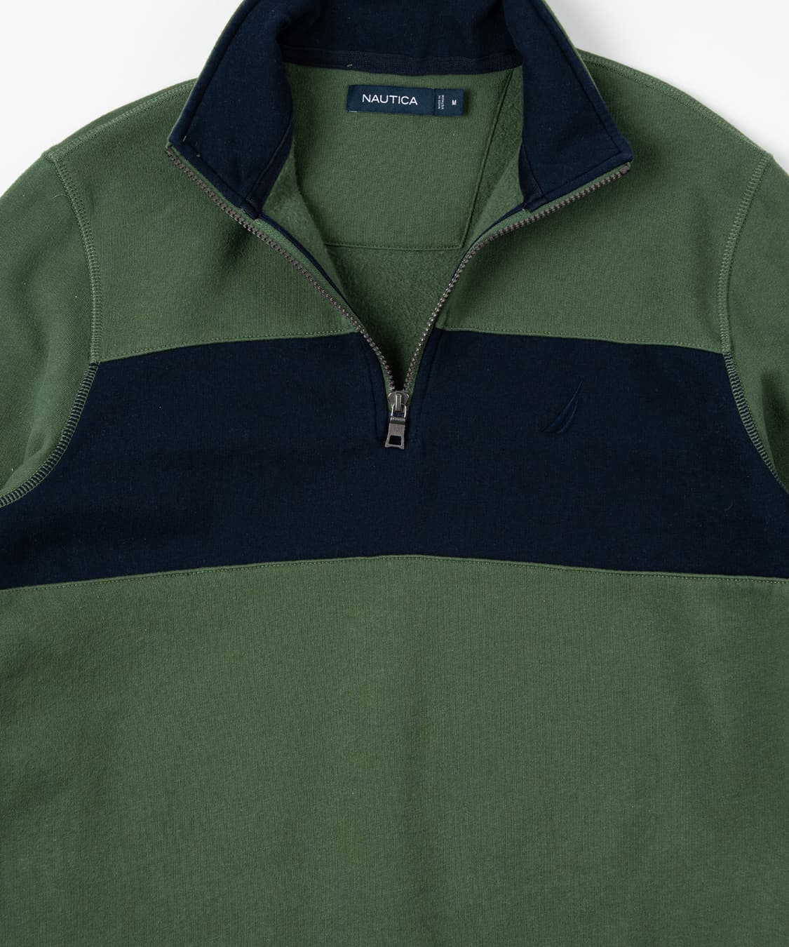 (100) 노티카 컬러블록 쿼터집 풀오버 상품이미지4