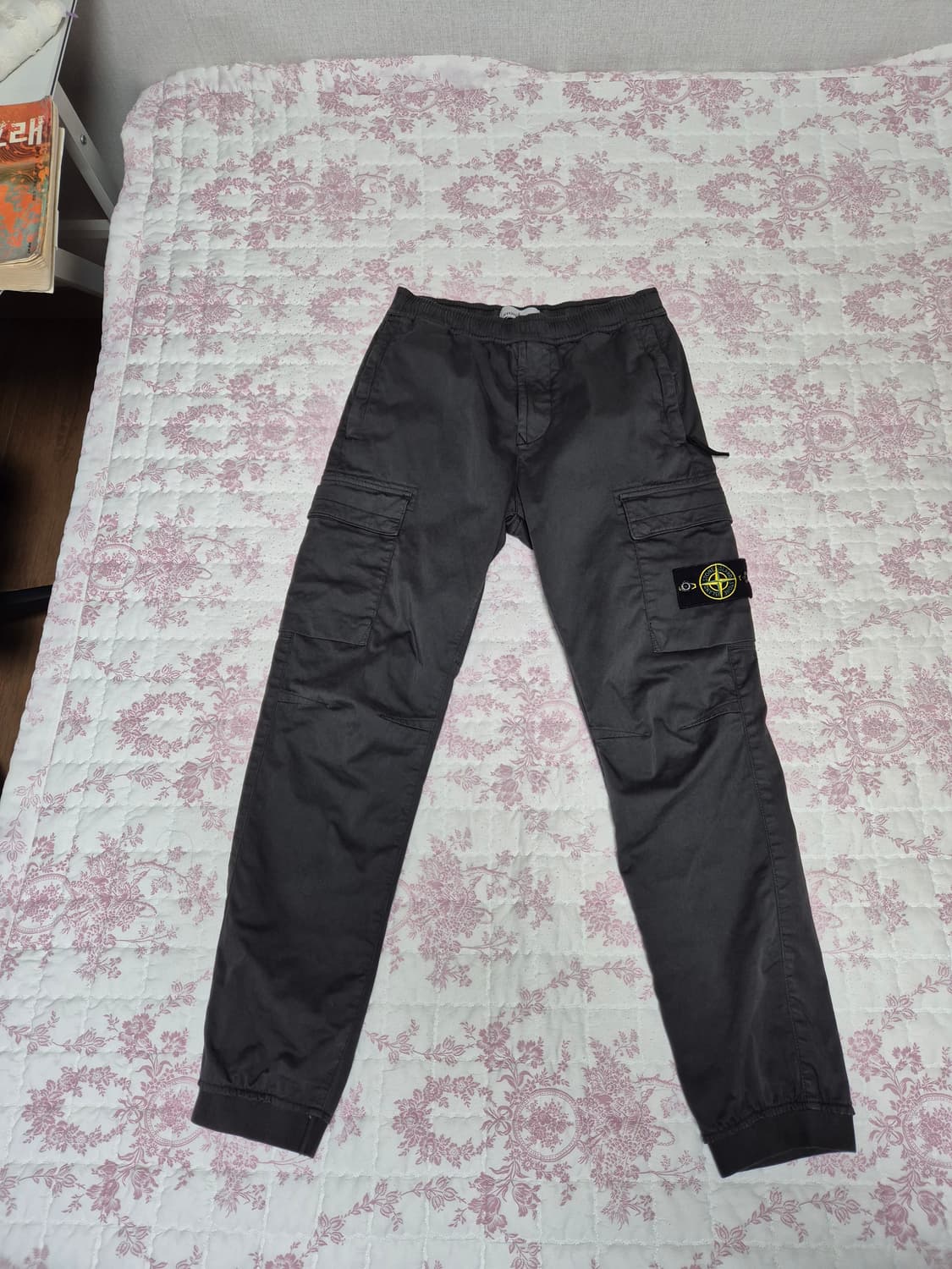 정품 29-30스톤아일랜드 카고조거팬츠바지 어두운회색 상품이미지1