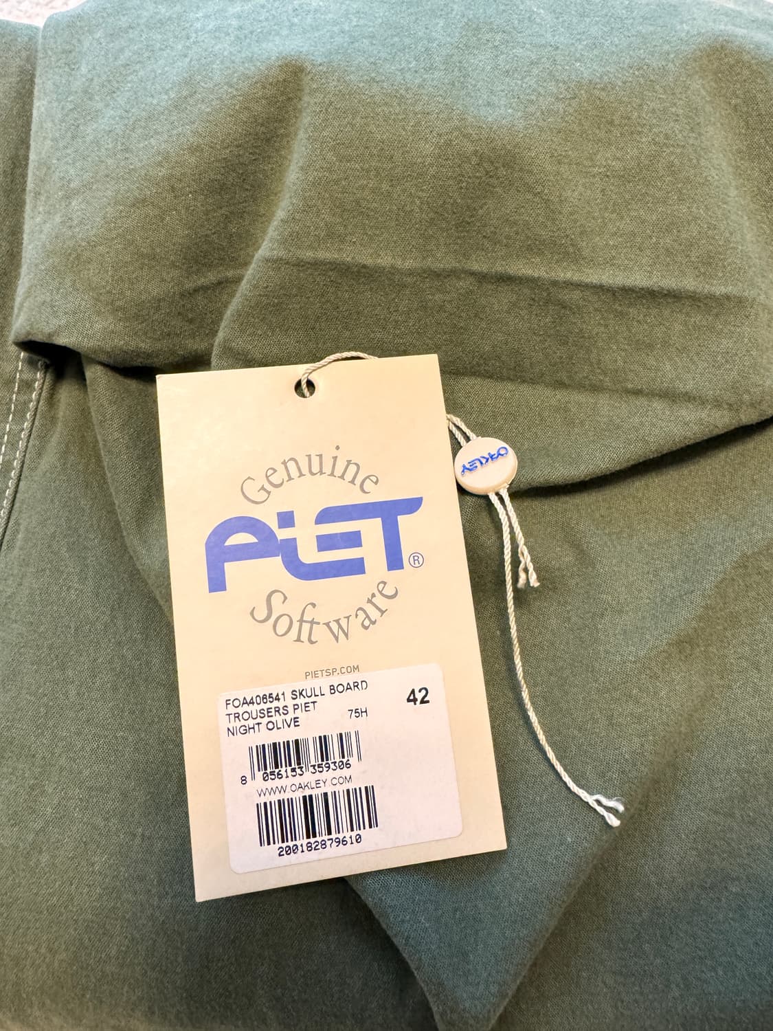 오클리 x 피에트 스컬보드 팬츠 32 상품이미지4