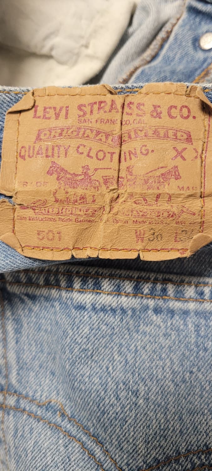 90's Levi's  vintage 501 made in usa 상품이미지4