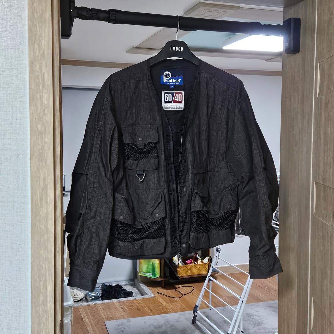 펜필드 유틸리티 멀티포켓 가디건 블랙 M 상품이미지1