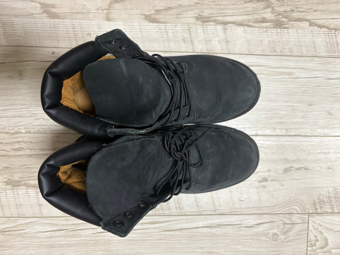 팀버랜드 6인치 워커 부츠 245 블랙 상품이미지4