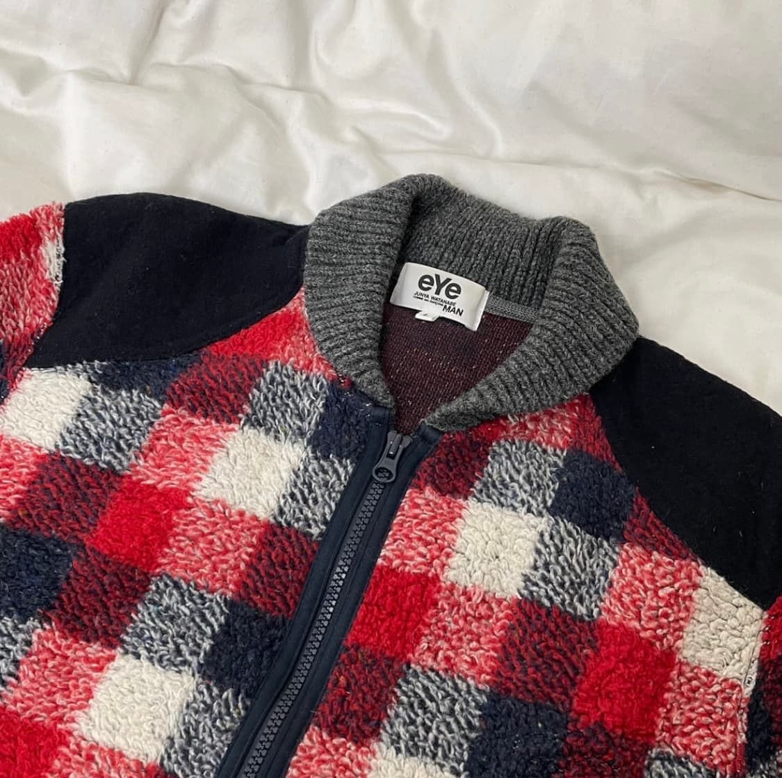 Junya watanabe 울 플리스 가디건 상품이미지3