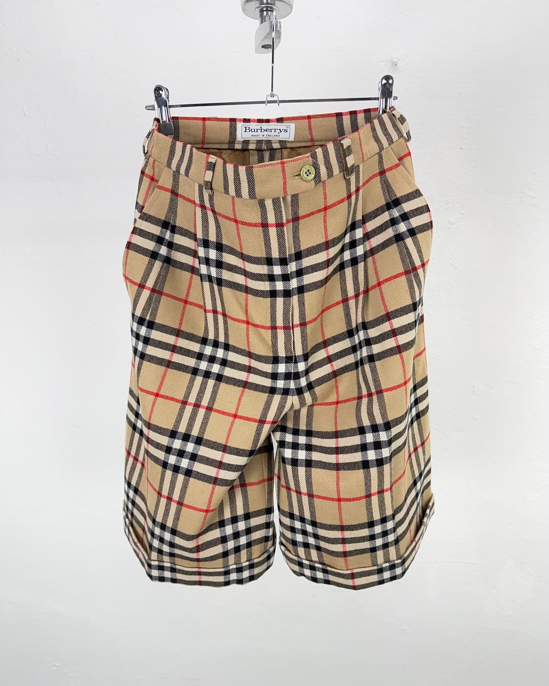 버버리 노바체크 울 하프 쇼츠 상품이미지1