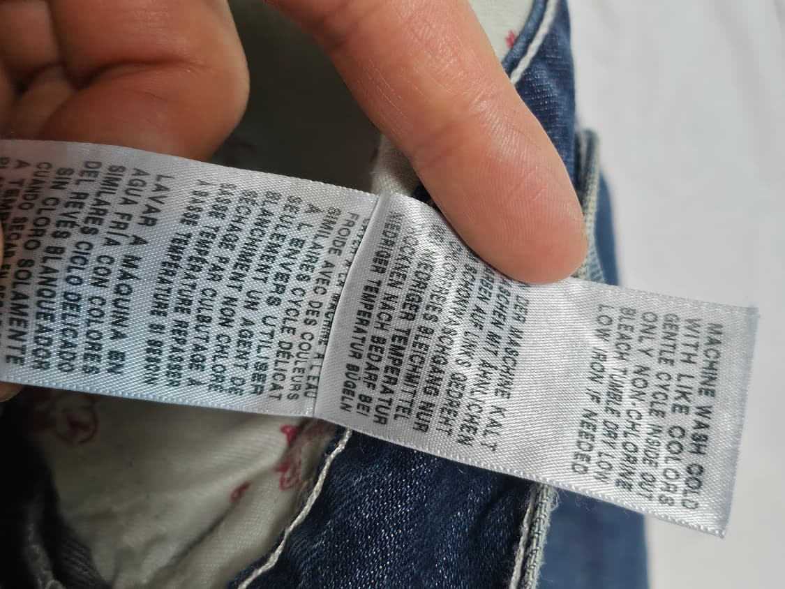 트루릴리전 스트레이트핏 중청 워싱 데님 진 30 상품이미지7