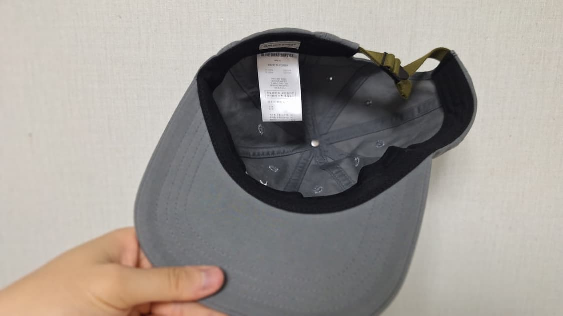 올리브드랩서비스 볼캡 판매합니다 상품이미지6