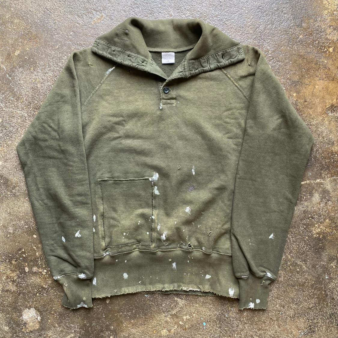 (2) 캐피탈 데미지 페인팅 스웻셔츠 상품이미지1