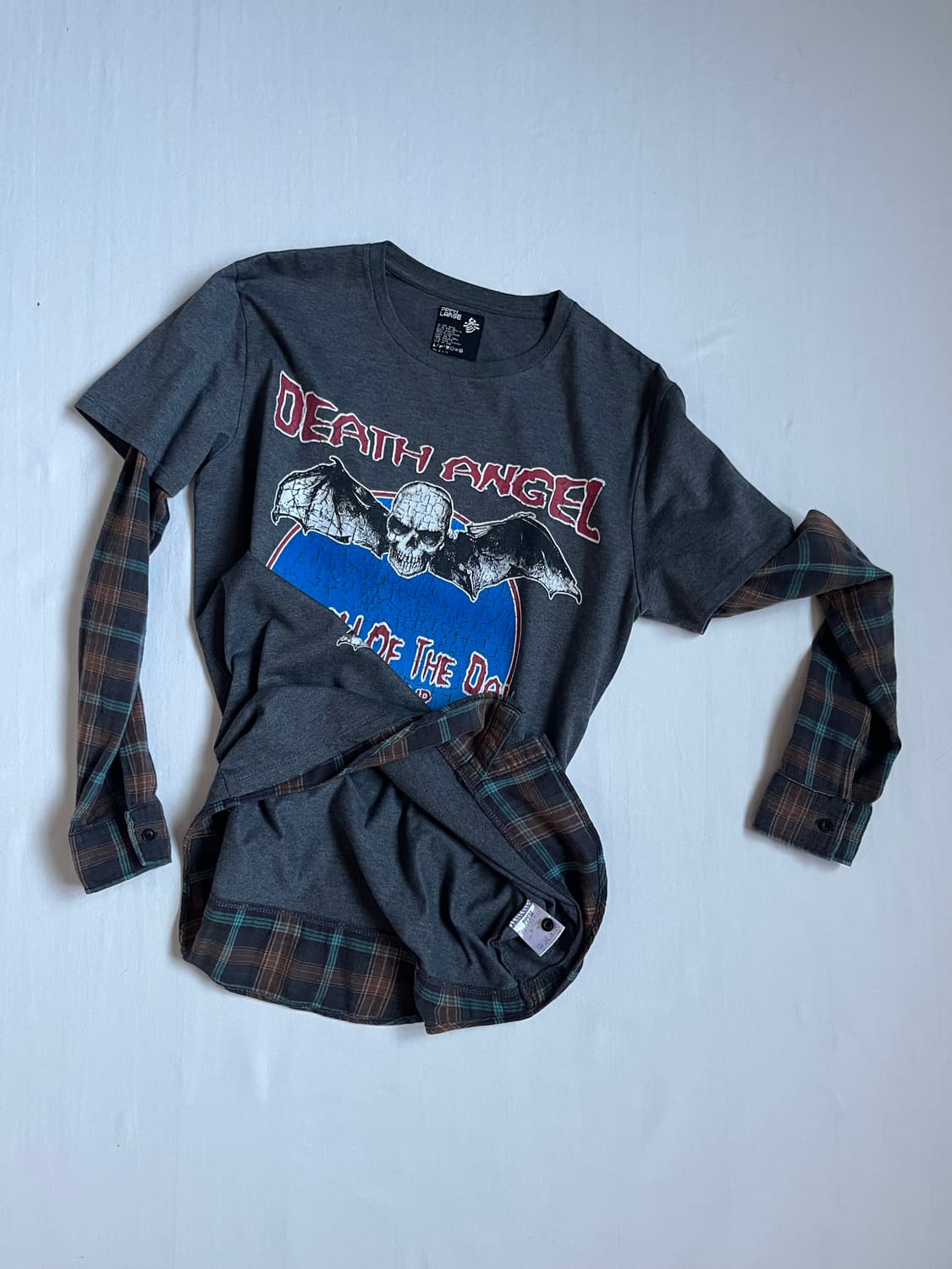 PPFM Double Layer Long Sleeve Printed T 상품이미지1