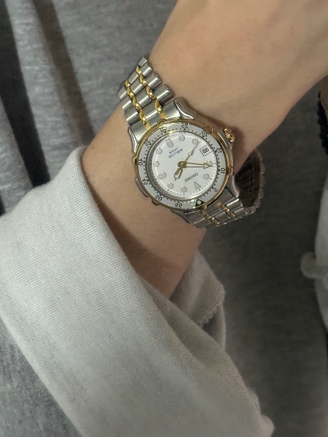 SEIKO DIVER 빈티지 쿼츠 시계 상품이미지6