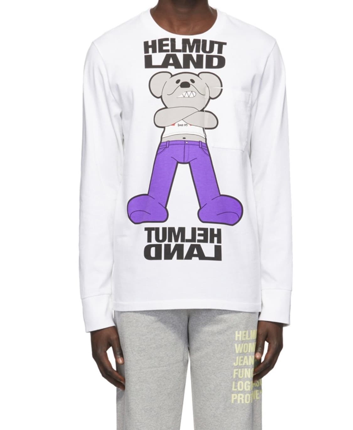 헬무트랭 20FW 곰돌이 슬리브  상품이미지1