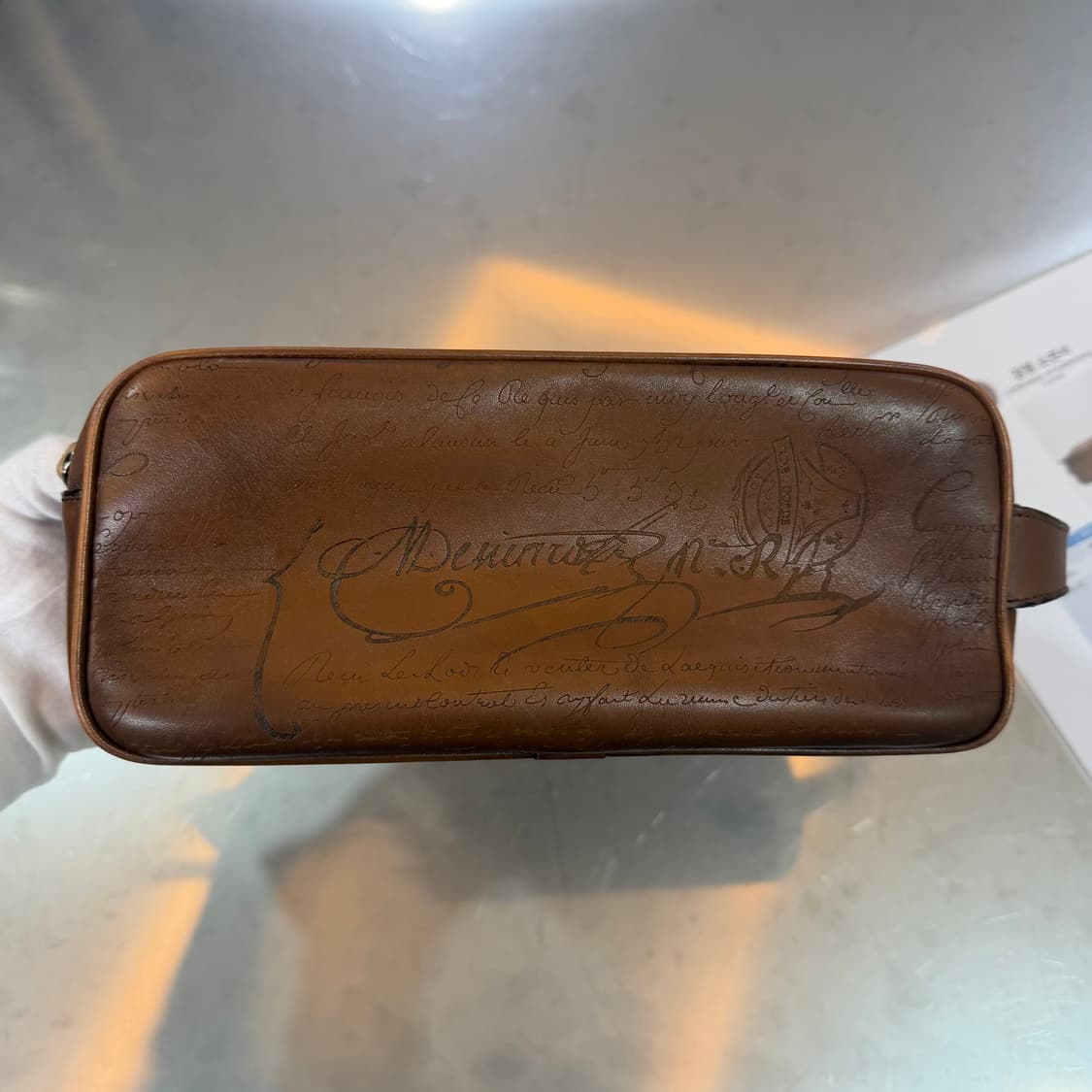 [리오브] 벨루티 포뮬라 스크리토 레더 돕 키트 클러치 상품이미지3