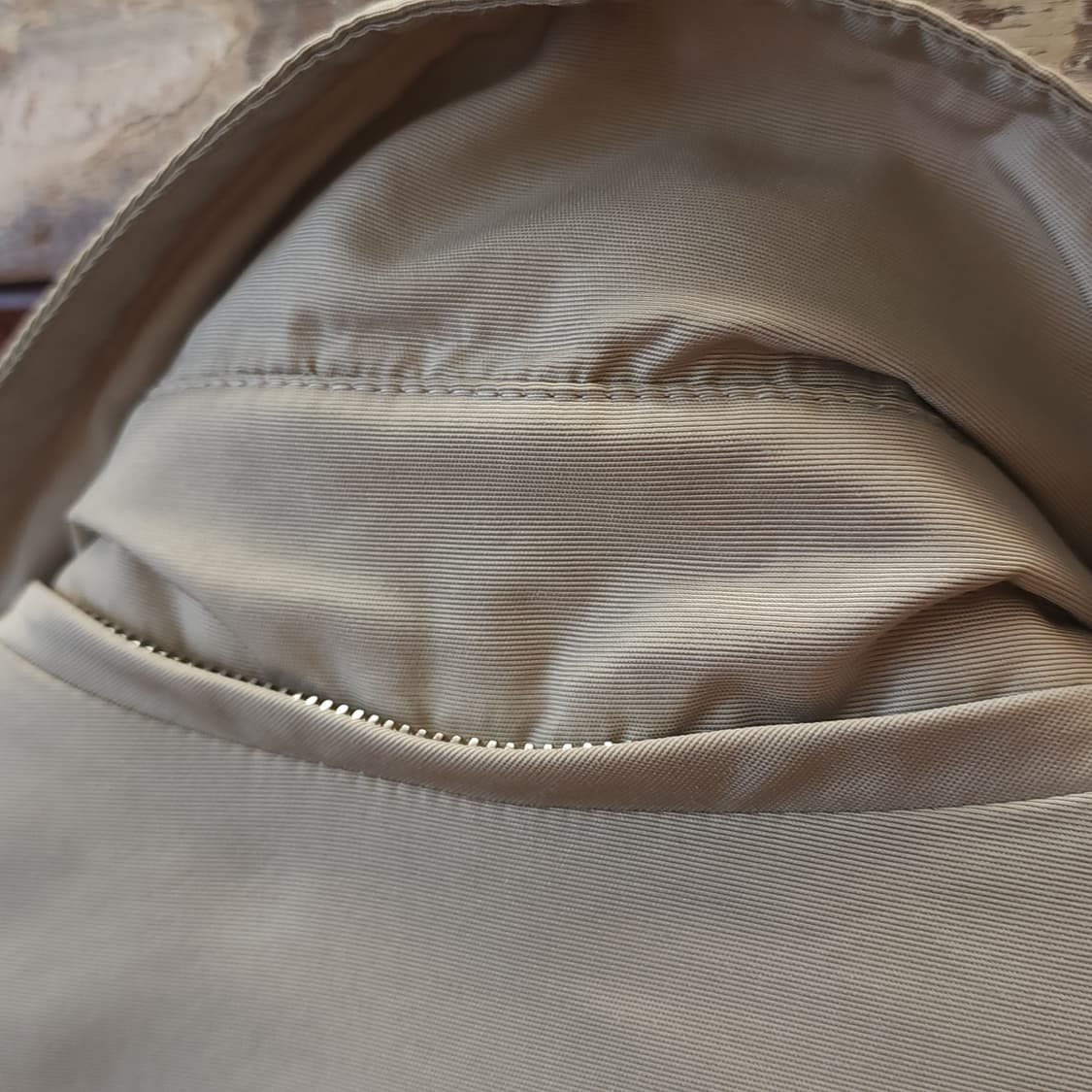 90s 에르메스 더플코트 캐시미어 라이닝 아이보리 코트 48 상품이미지8