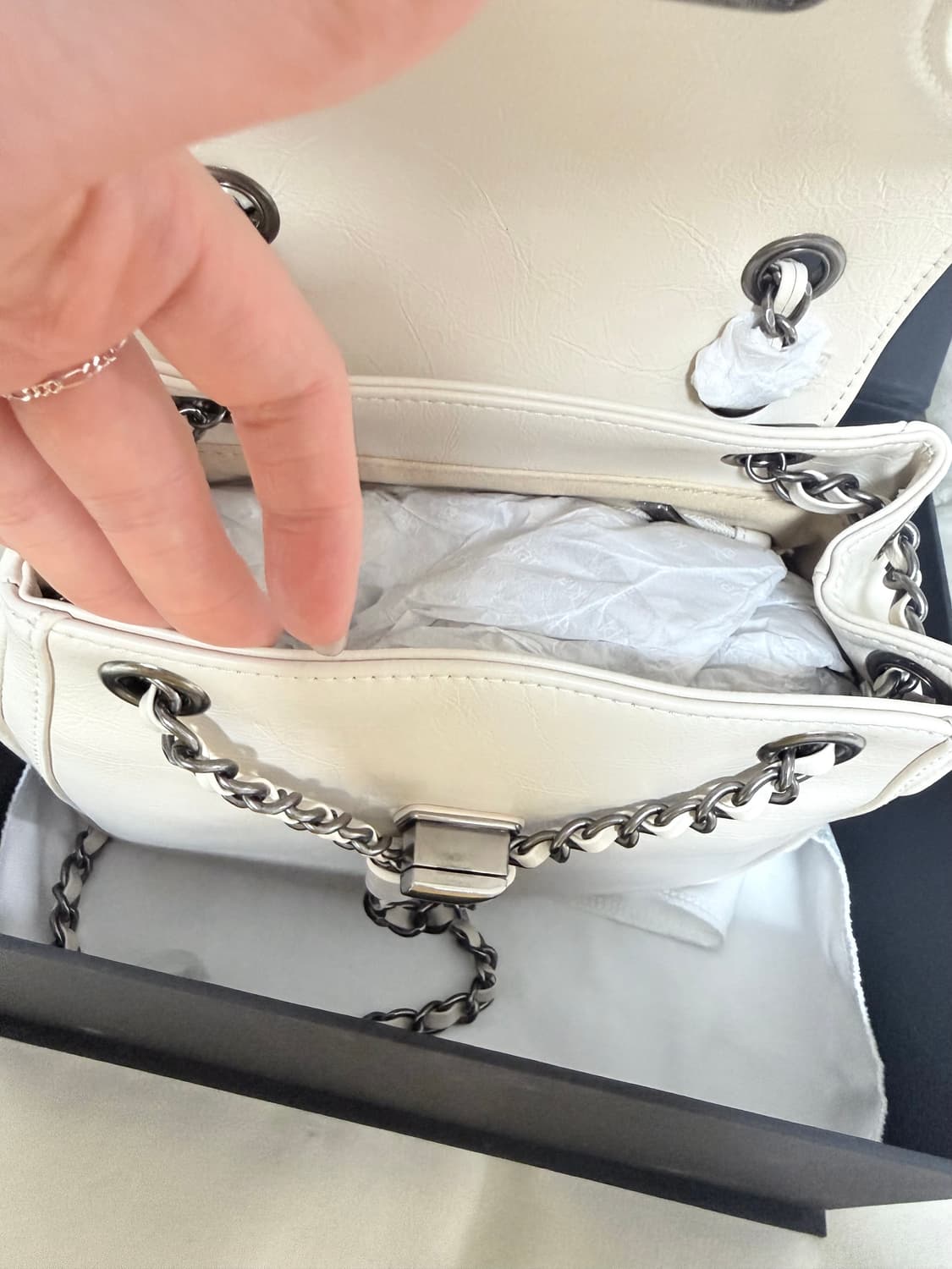 키아르 젤타 백팩소프트 아이보리 상품이미지6