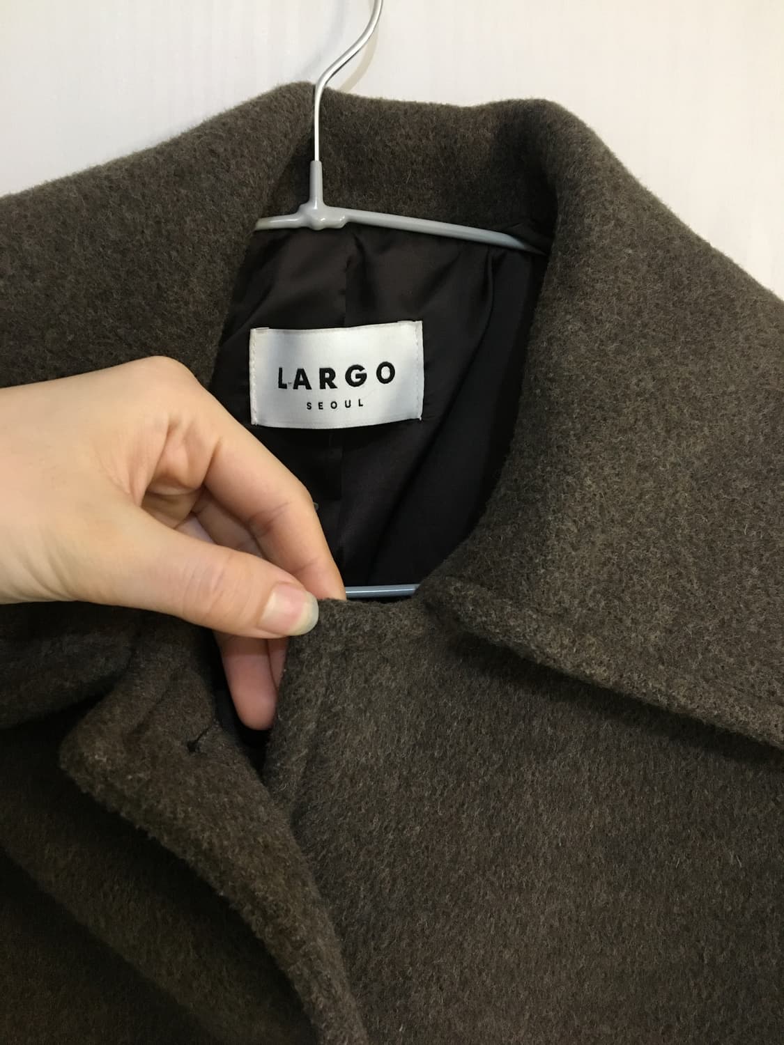 Largo balloon half coat brown 상품이미지3