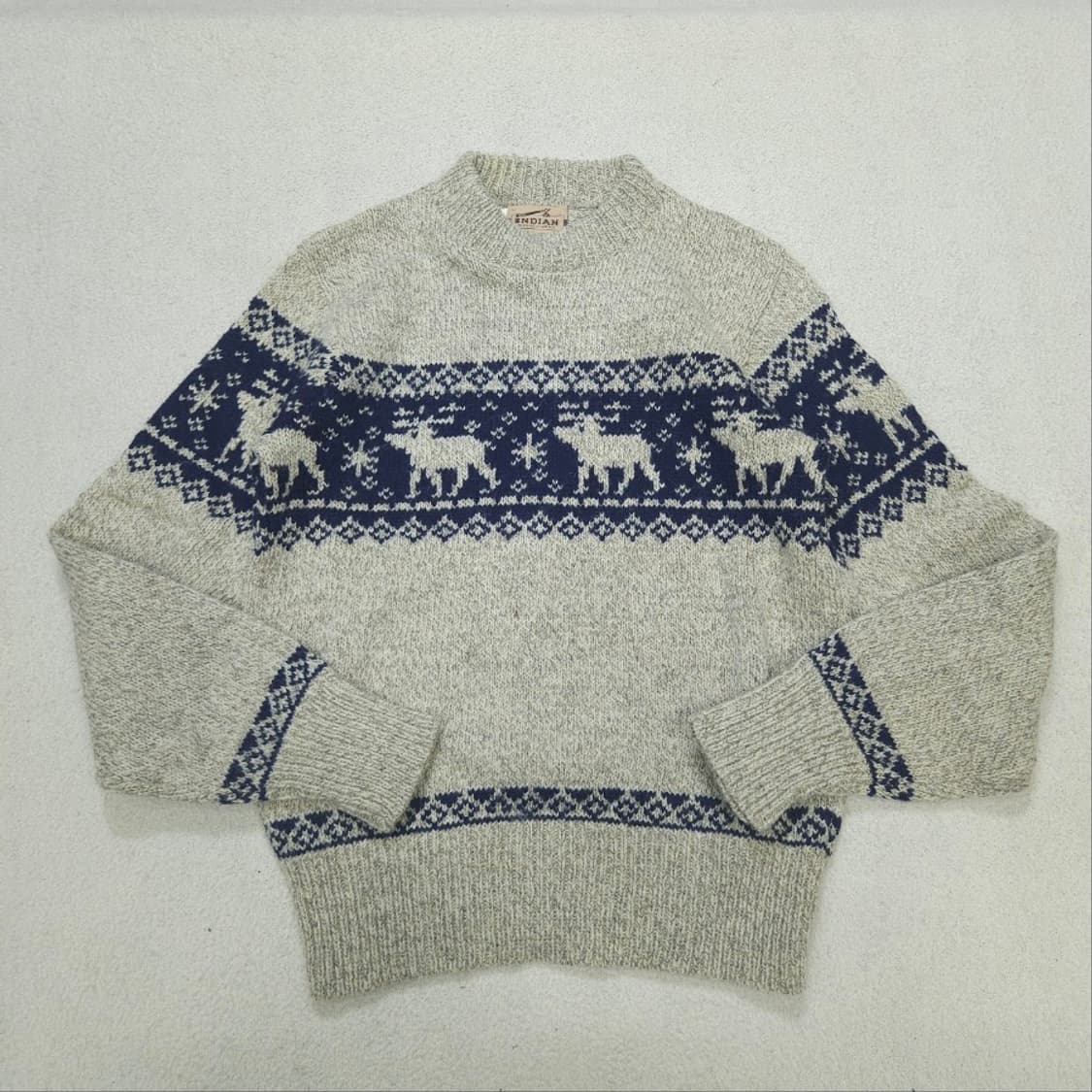 Made in usa 빈티지 울 니트 상품이미지2